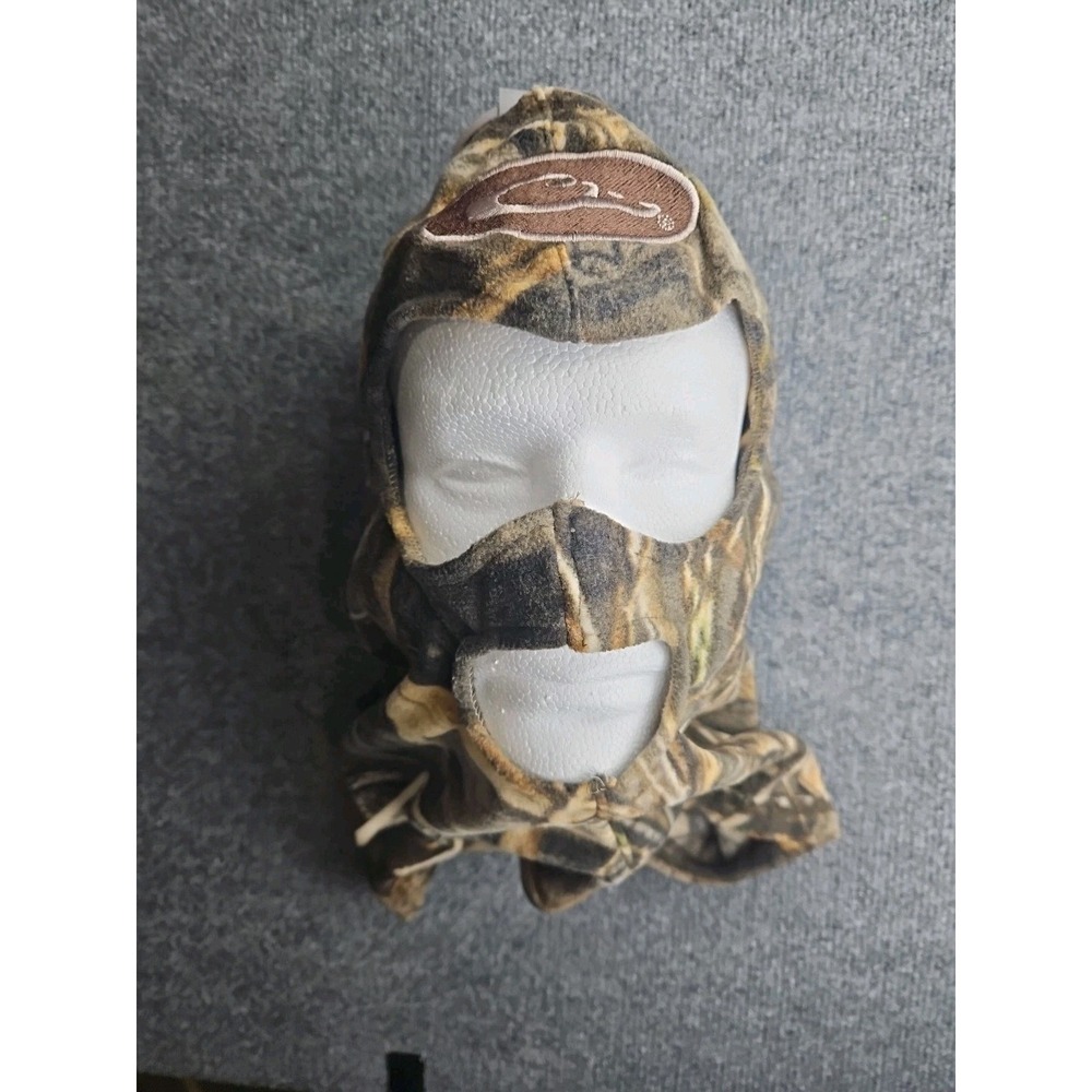 Drake Waterfowl Unisex FaceMask  Warm Fleece Midweight Camo Outdoor Hunting 1169